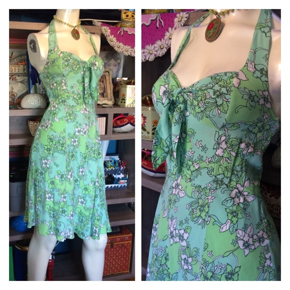 Ann Taylor Dresses & Skirts - Ann Taylor LOFT Rockabilly Vintage Halter Dress 2